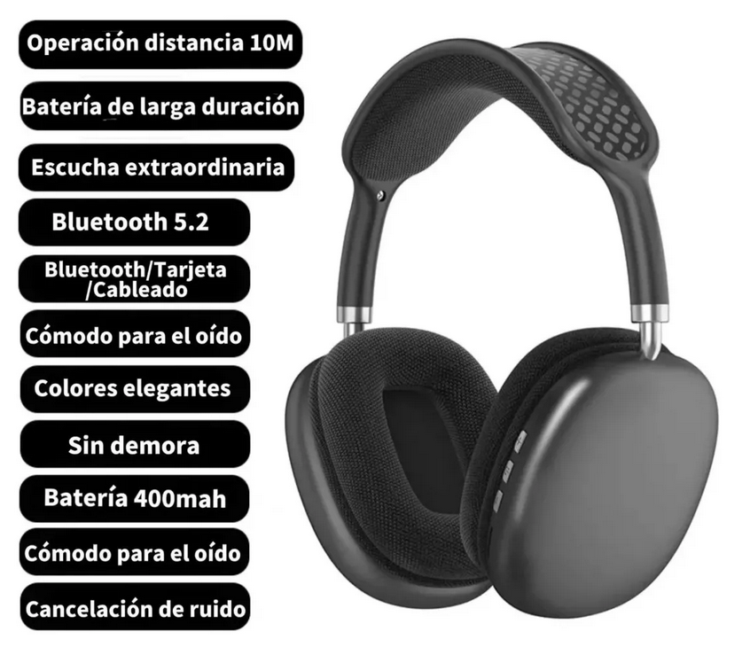 Audifonos Bluetooth Diadema